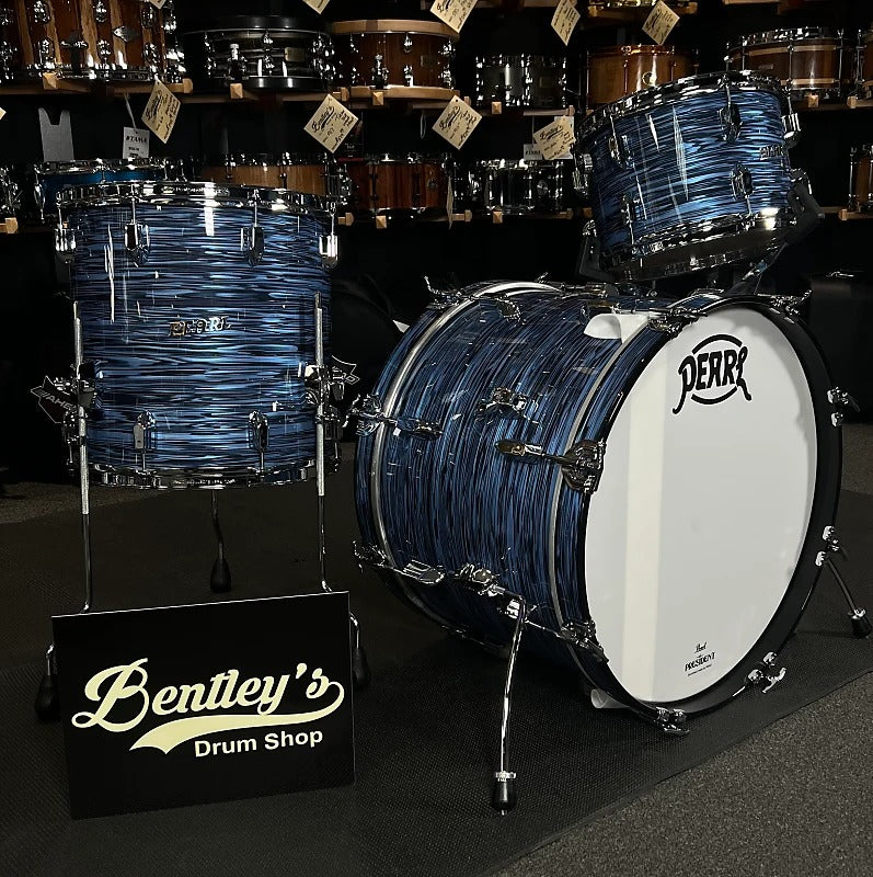 Pearl PSD903XP/C767 President Series Deluxe 12/14/20" Drum Set Kit in #767 Ocean Ripple